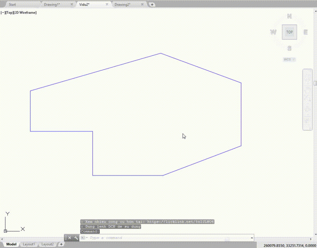 Lisp dim nhanh trong CAD  