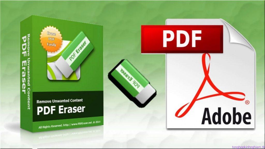 Phần mềm xóa nội dung trên file PDF - PDF eraser full   Phần mềm xóa nội dung trên file PDF - PDF eraser full