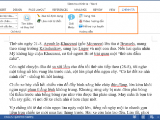 Phần mềm kiểm tra lỗi chính tả tiếng Việt Tummo Spell  