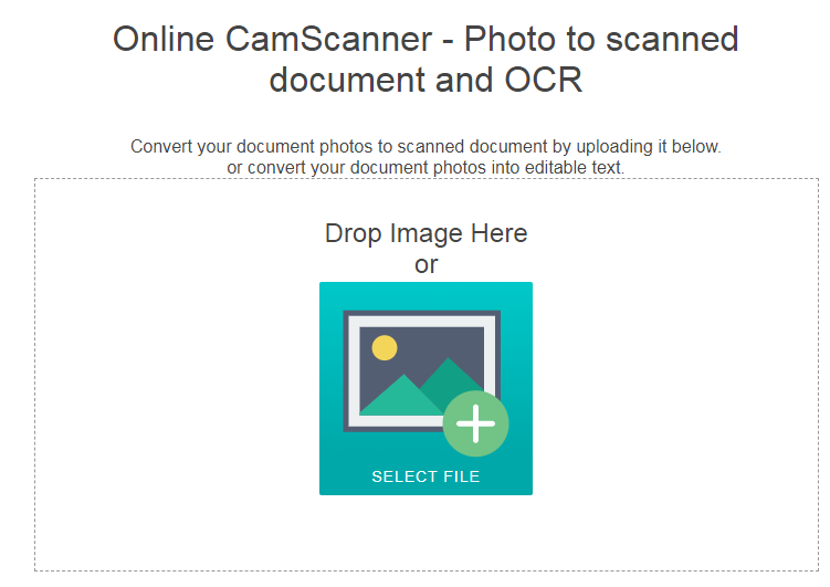 Biến ảnh chụp thành file scan bằng công cụ trực tuyến Biến ảnh chụp thành file scan bằng công cụ trực tuyến