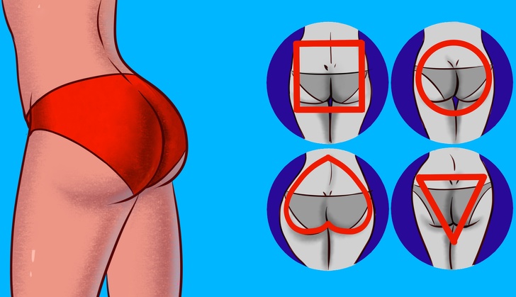 Hình dạng của mông phản ánh tình trạng sức khỏe của bạn  