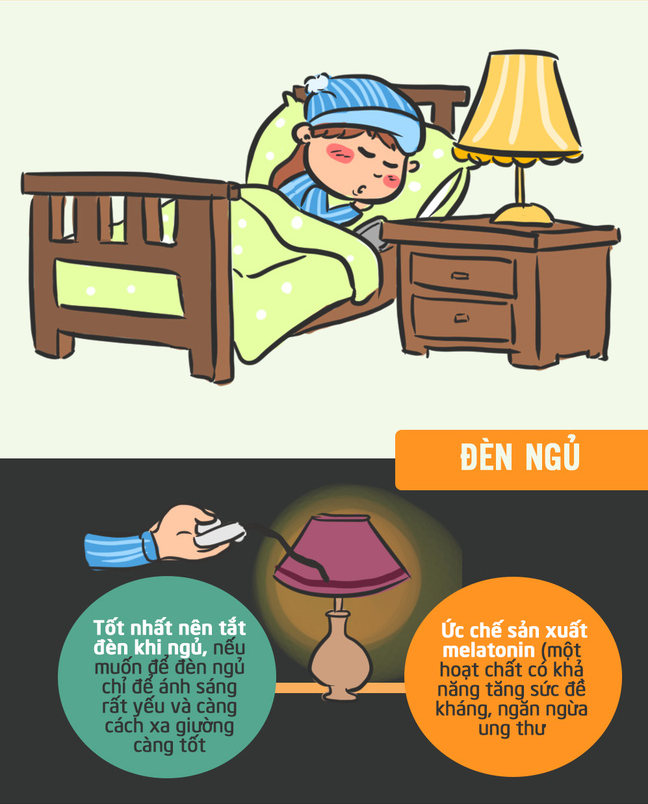 5 đồ vật để gần giường khiến bạn tăng nguy cơ ung thư  