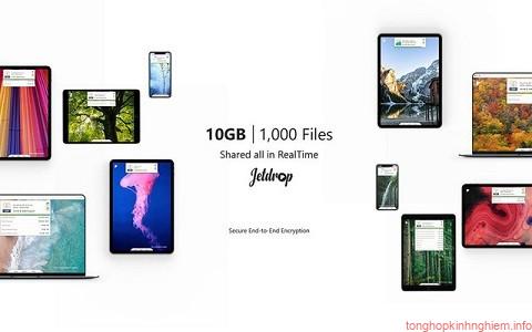 Jetdrop- Dịch vụ cho phép gửi tập tin lên tới 10G Jetdrop- Dịch vụ cho phép gửi tập tin lên tới 10G