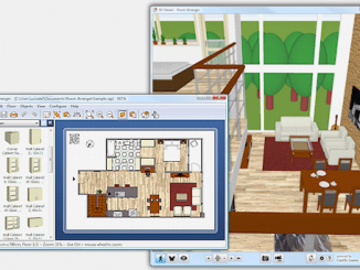 Room Arranger - phần mềm thiết kế nội thất 3D  