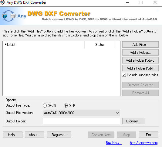 Convert file CAD qua lại giữa các phiên bản  
