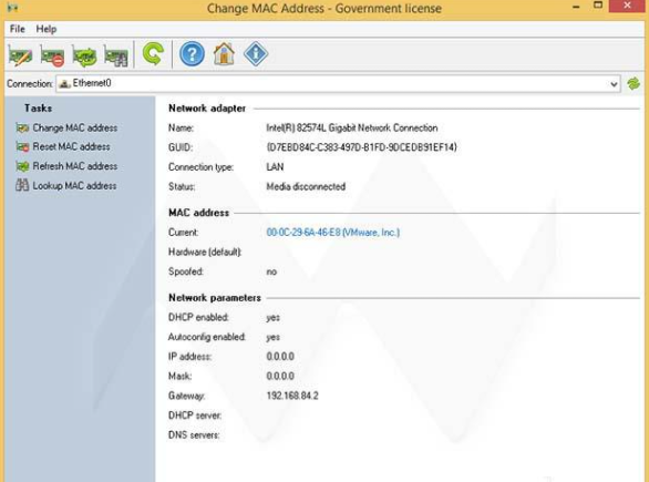 Phần mềm thay đổi địa chỉ Mac máy tính Phần mềm thay đổi địa chỉ Mac máy tính