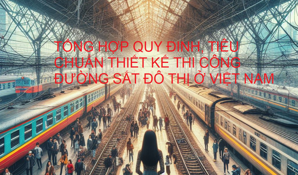 Tổng hợp các quy định, tiêu chuẩn liên quan đến thiết kế và thi công đường sắt đô thị  