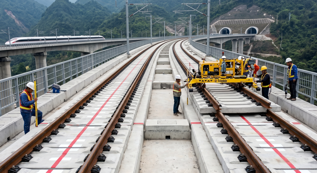 Các Loại Slab Track Đường Sắt Tốc Độ Cao  