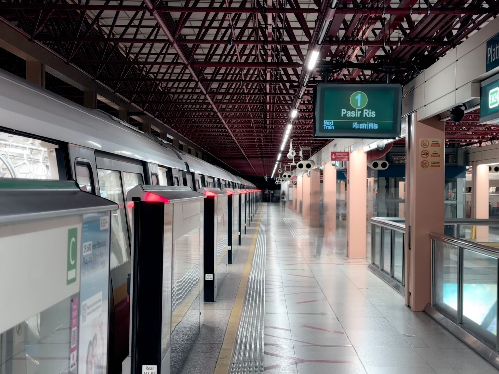 modern urban rail transit metro train