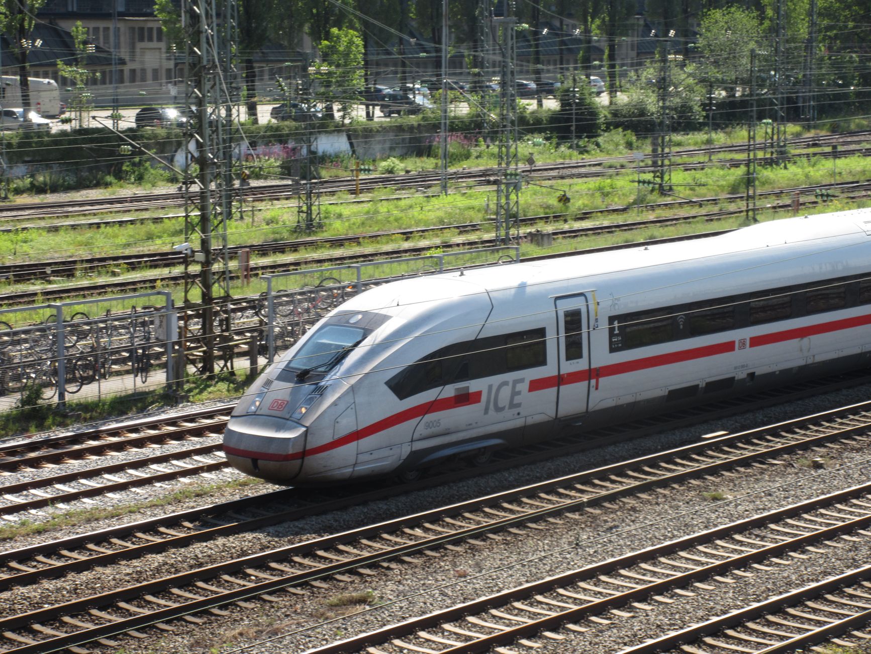 high speed train network map Europe railway