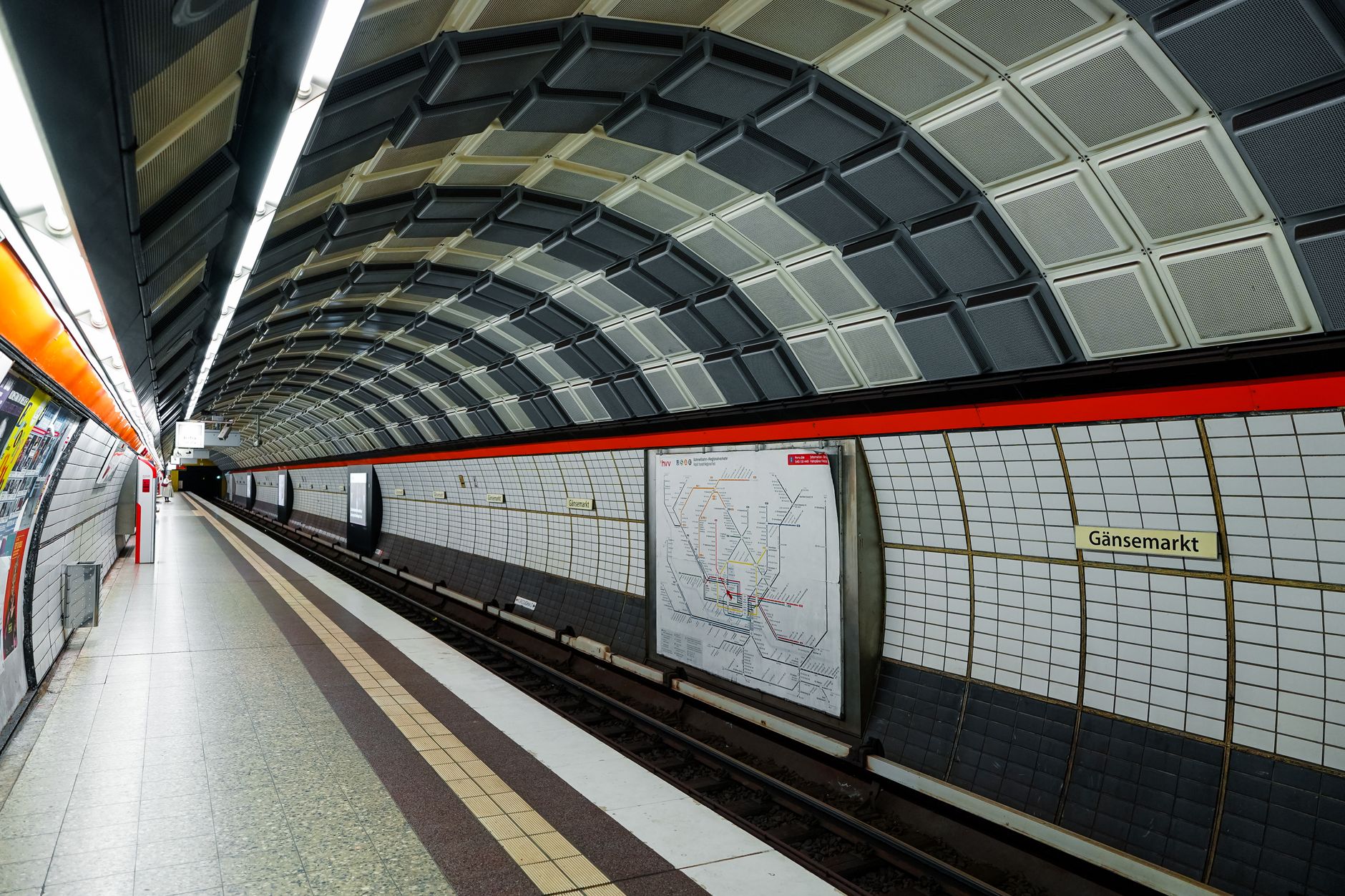 futuristic transit map concept urban railway